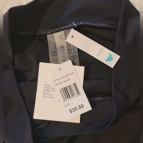 Women's black swimsuit bottoms - Picture 2 of 2